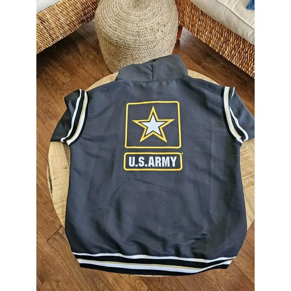 Victoria Secret Pink Army Hood Wind Breaker Jacket Women's Size M Rare Retired - Picture 9 of 10